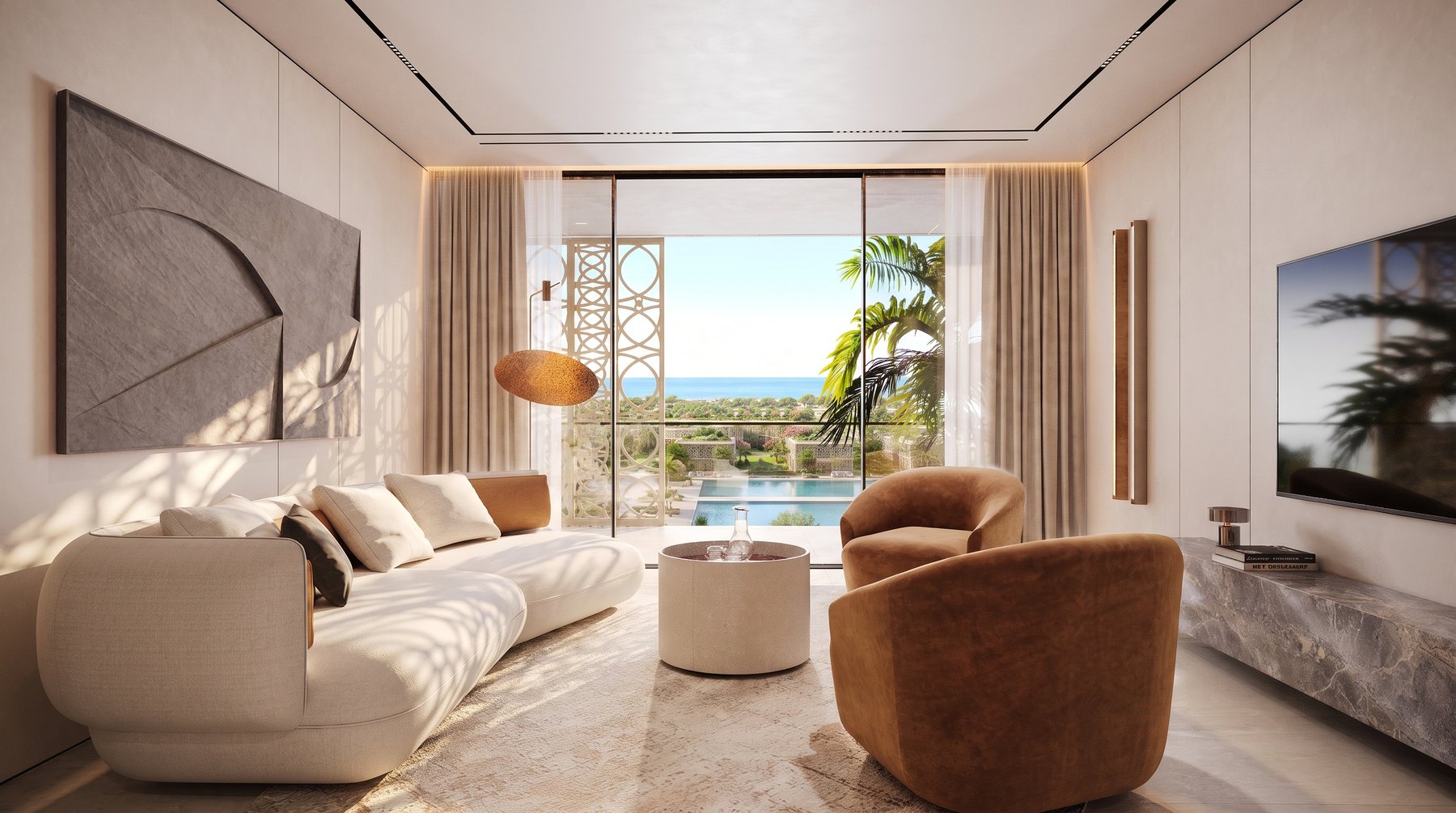 An interior at Richmond Residences, Mira Ocean Estates